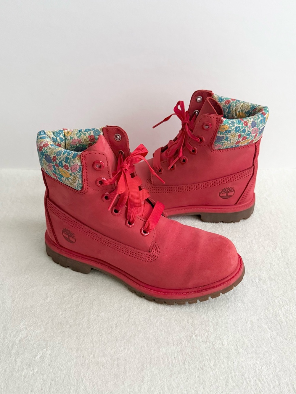 Timberland Liberty Fabrics Premium Waterproof 6-Inch Boots Women’s 7.5